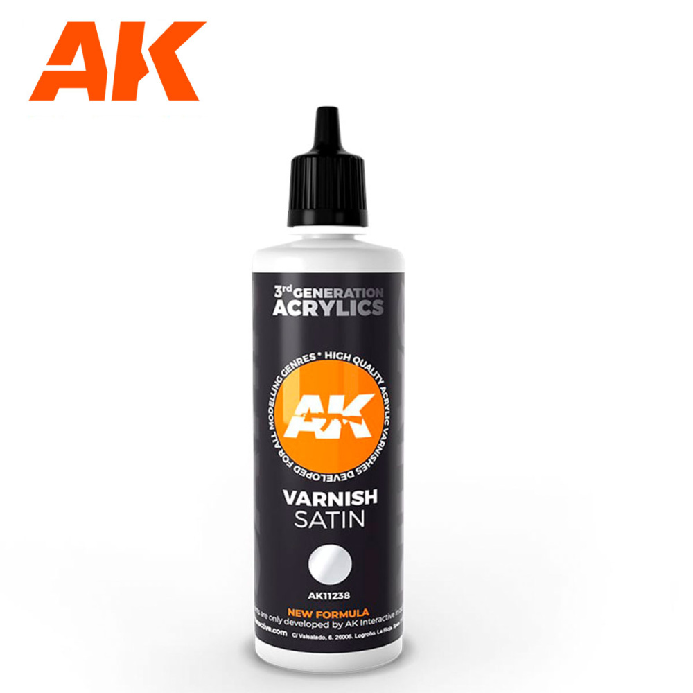 AK Interactive: Barniz Satinado 100Ml