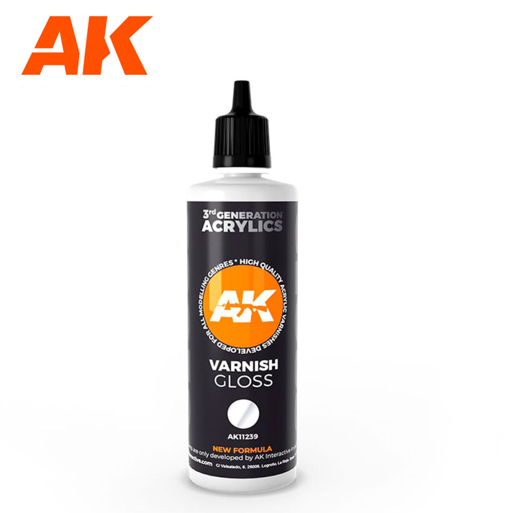 AK Interactive: Barniz Brillante 100ml