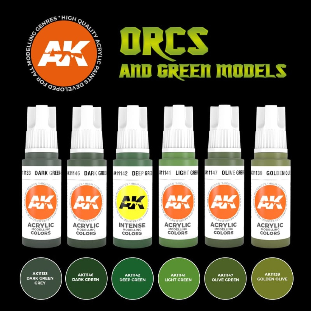 AK Interactive: Orc And Green Cratures - Imagen 2