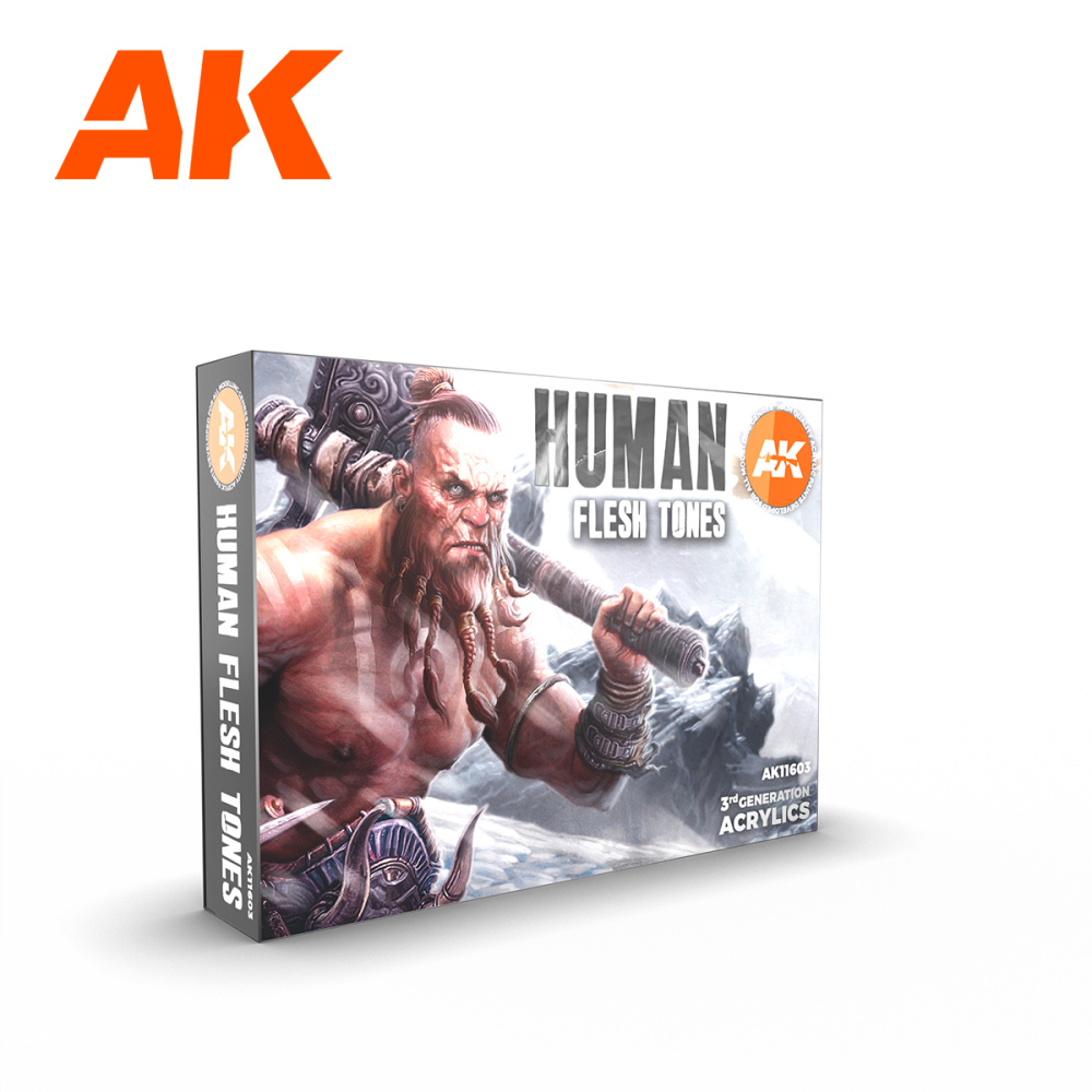 AK Interactive: Human Flesh Tones