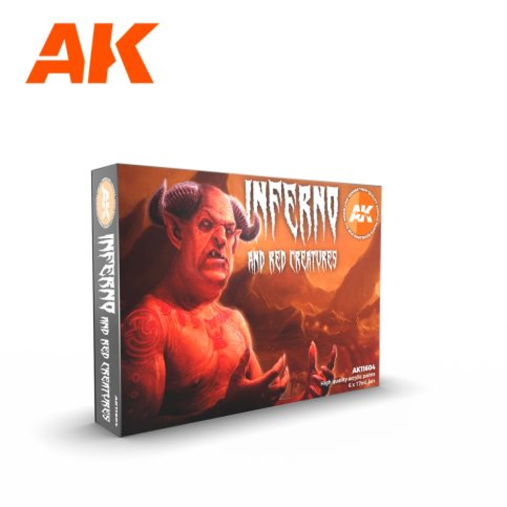 AK Interactive: Inferno And Red Creatures
