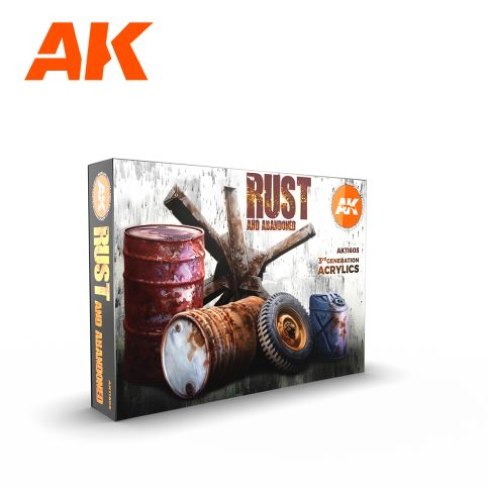 AK Interactive: Rust Rust And Abandoned