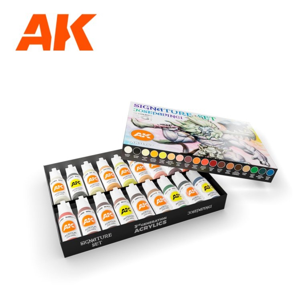 AK Interactive: Sinature Set Jose Davinci - Imagen 2