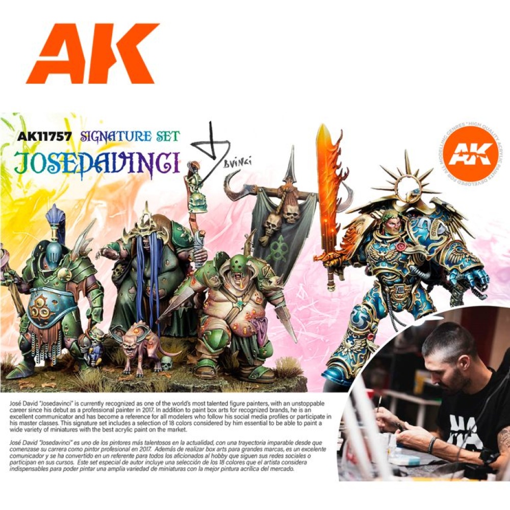 AK Interactive: Sinature Set Jose Davinci - Imagen 3