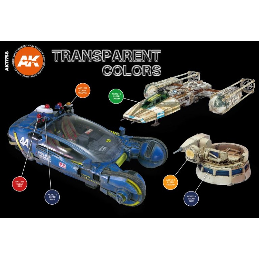 AK Interactive: Transparent Colors - Imagen 2