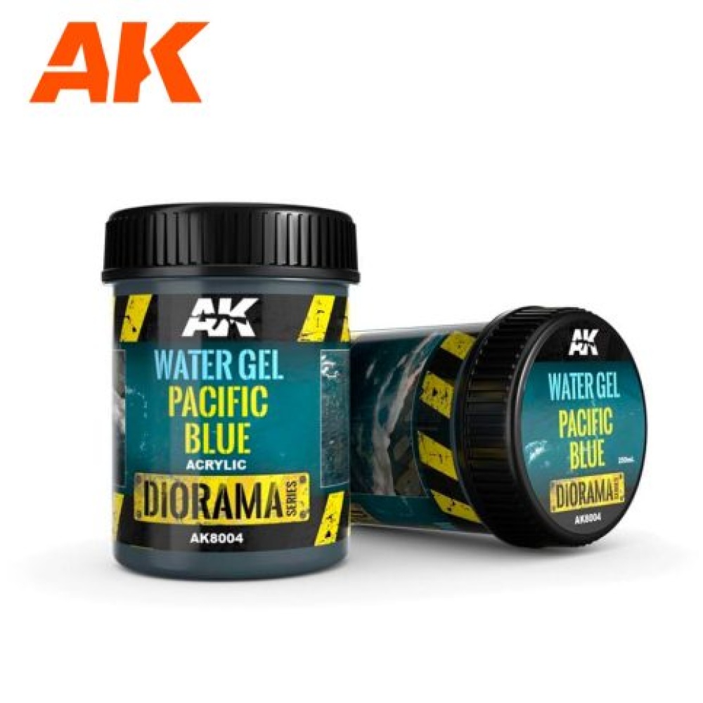 AK Interactive: Water Gel Pacific Blue 250Ml