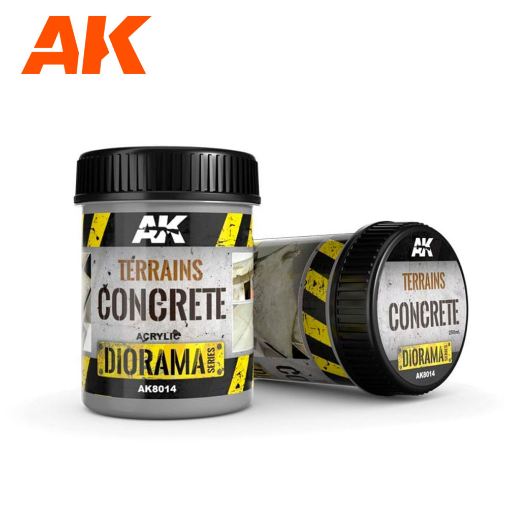 AK Interactive: Terrains Concrete 250ml