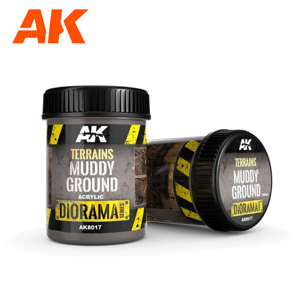 AK Interactive: Terrains Muddy Ground 250ml