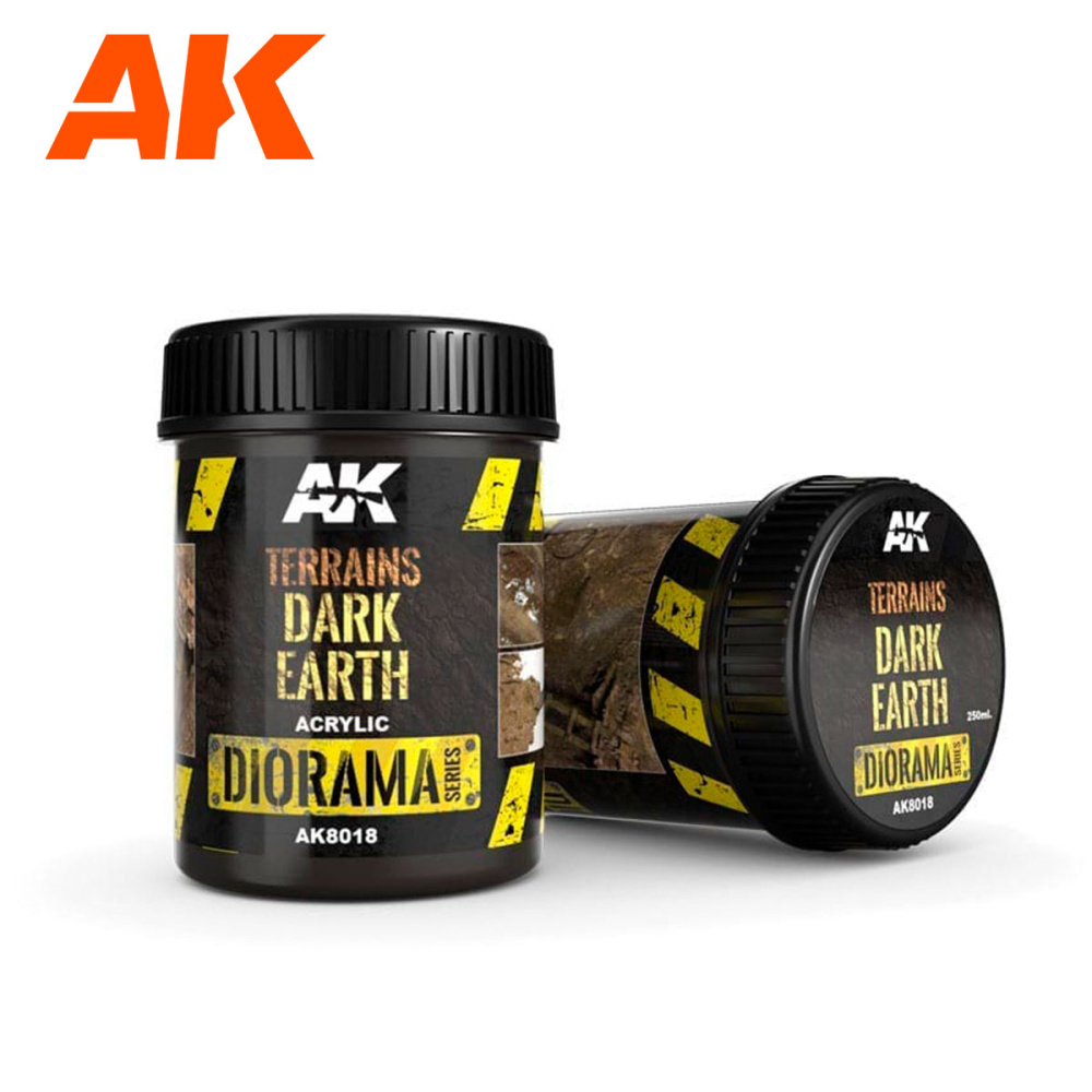 AK Interactive: Terrains Dark Earth 250ml