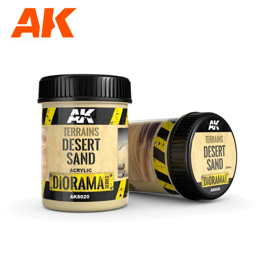 AK Interactive: Terrains Desert Sand 250ml