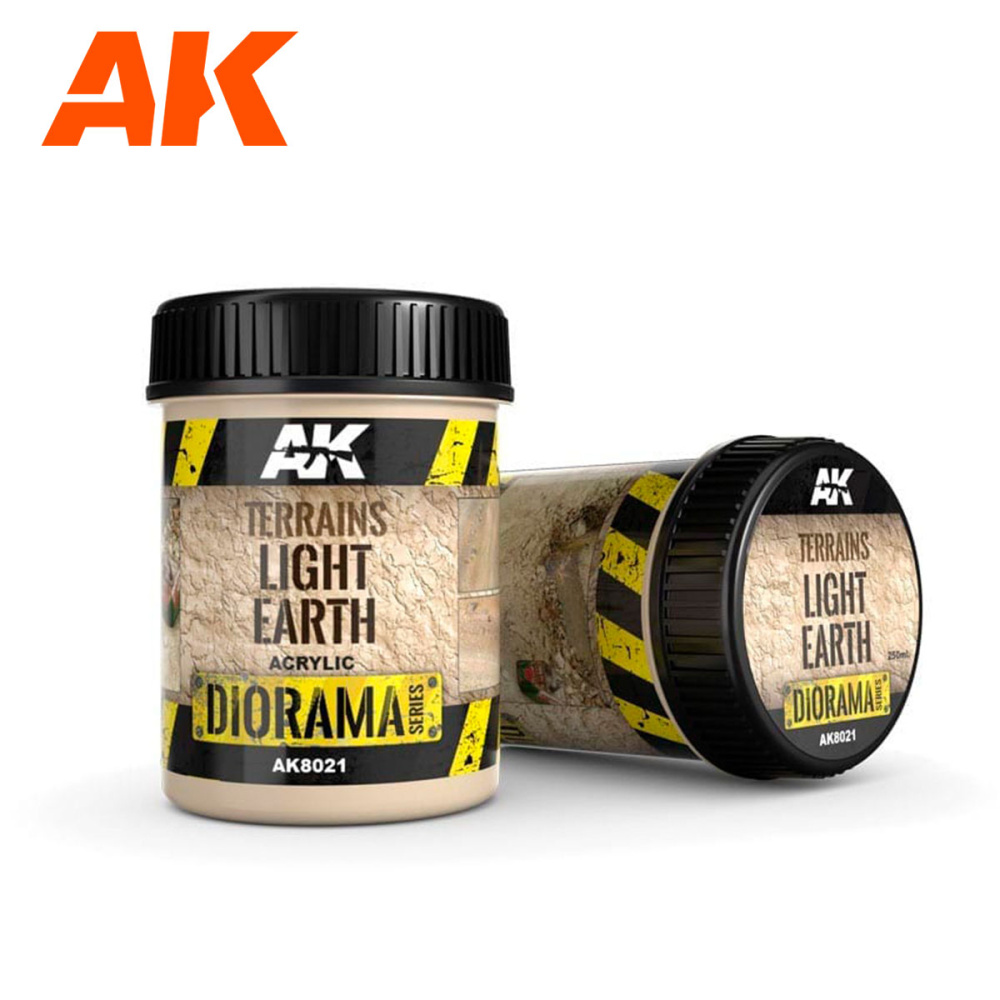 AK Interactive: Terrains Light Earth 250ml
