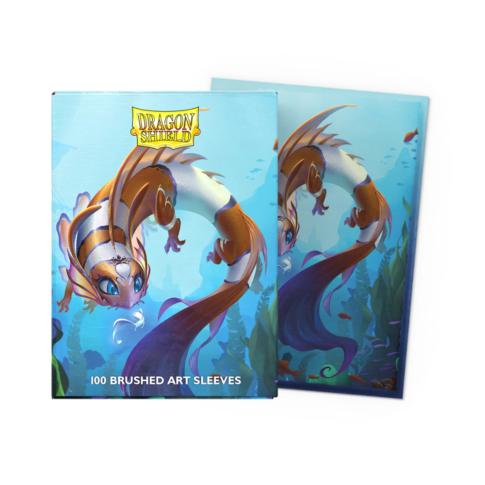 Dragon Shield Sleeves: Standard-Brushed 'The Cinderfin' Art (100 ct.), Limited Edition