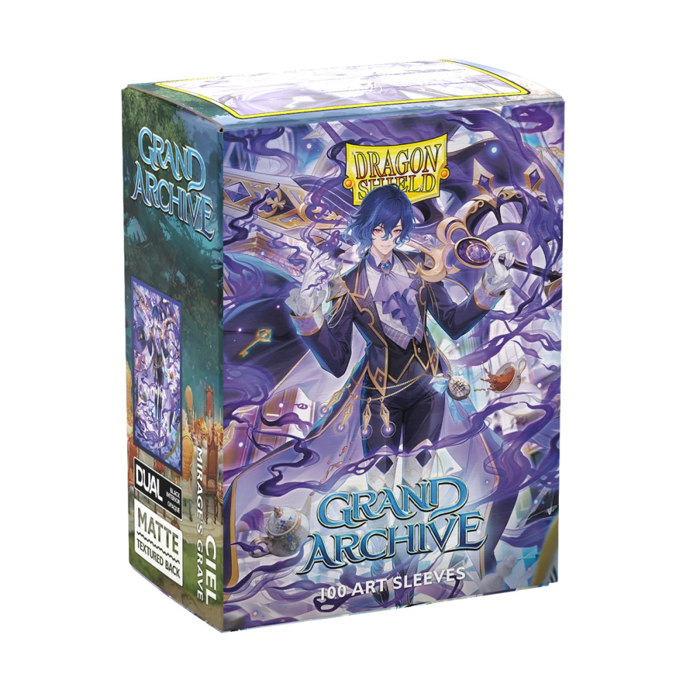Dragon Shield Sleeves: Standard DUAL-Matte 'Grand Archive Ciel, Mirage's Grave' (100 ct.)